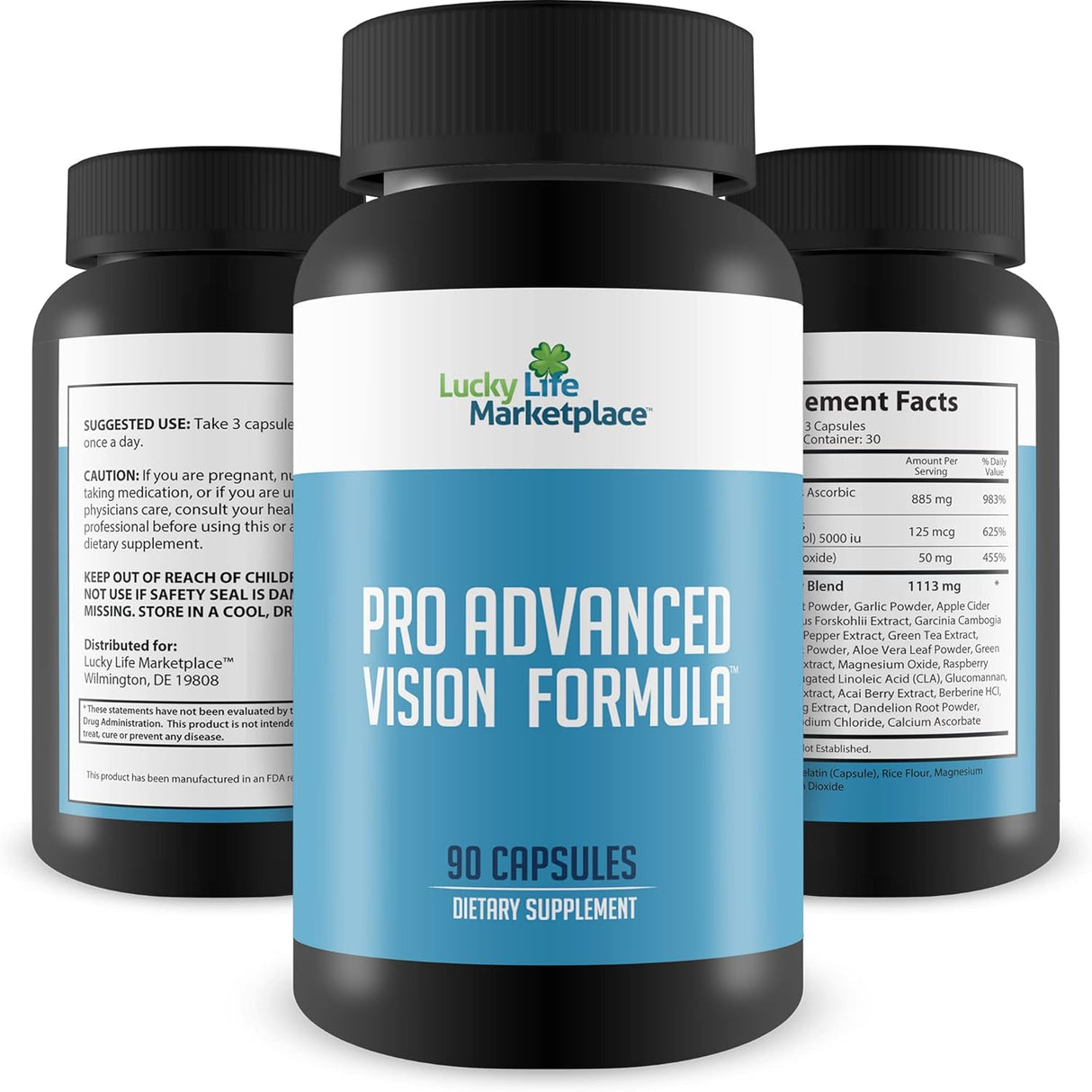 Suplemento Pro Advanced Vision  Ayuda a la visión saludable