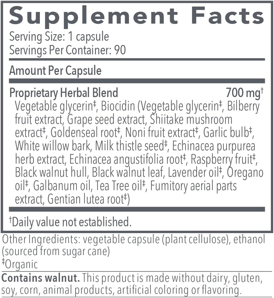 Suplementos Biocidin 90 Cápsulas