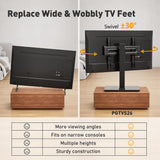 Soporte Universal para TV Perlegear, Ajustable, VESA 400x400, PGTVS26