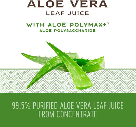 Suplemento Jugo de hoja de aloe vera de alta calidad 33.8 oz