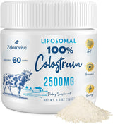 Suplemento de Colostro Bovino Liposomal 2500 mg - 60 Servings