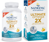 Suplemento Ultimate Omega 2X, sabor a limón  de omega-3