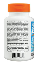 Doctor's Best Glucosamine Chondroitin MSM con OptiMSM