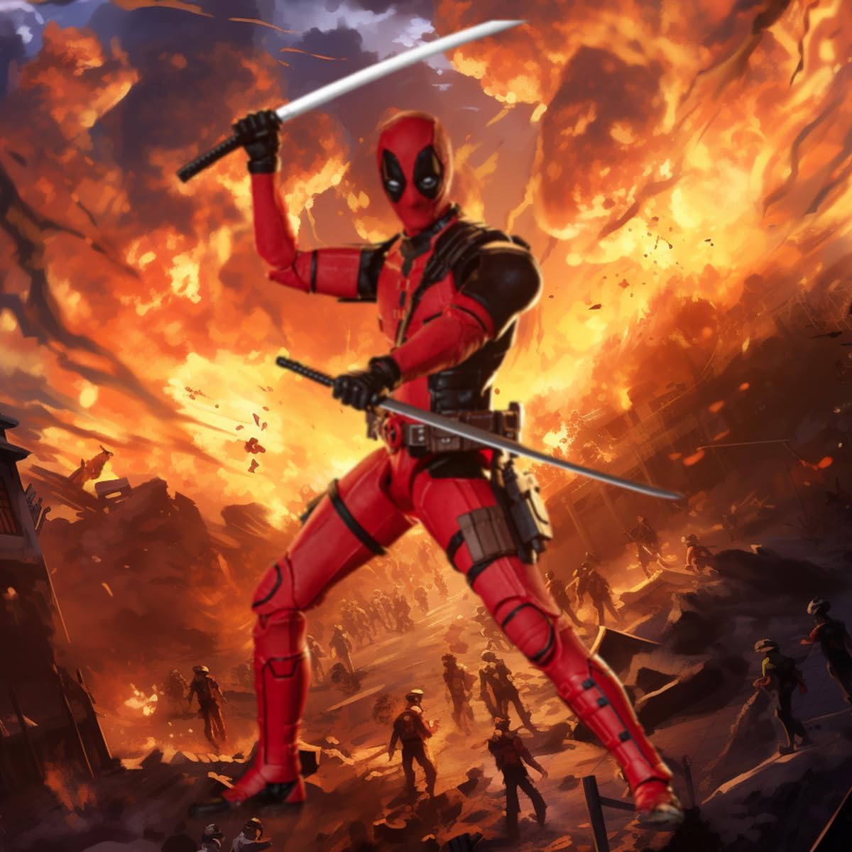 Figura de acción 1/10, HiPlay, Edición Movie, ZD Toys