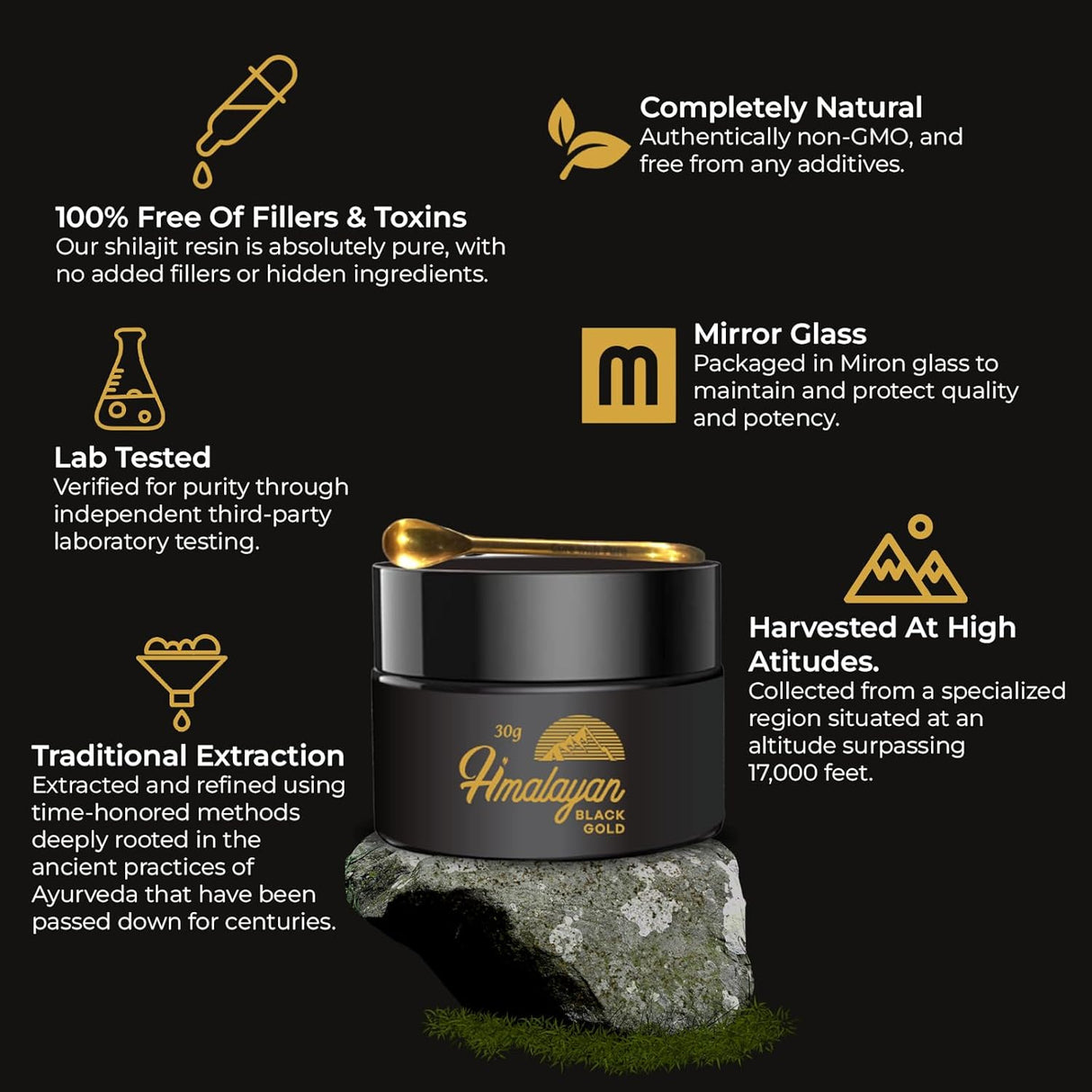 Suplemento Energía, Vitalidad Shilajit