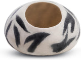 Cueva para Gatos Woolygon - 100% Lana Merino, Hecha a Mano