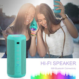 Parlante Bluetooth 5.0 portátil para exterior, inalámbrica
