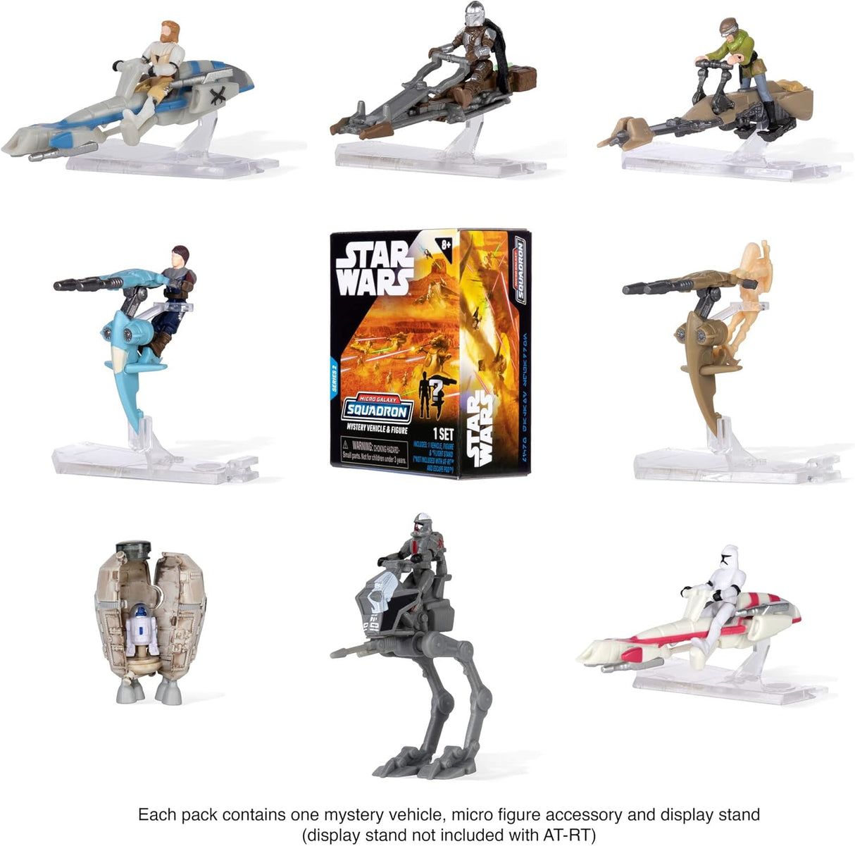 STAR WARS Micro Galaxy: Caza Jedi Yoda con Accesorios