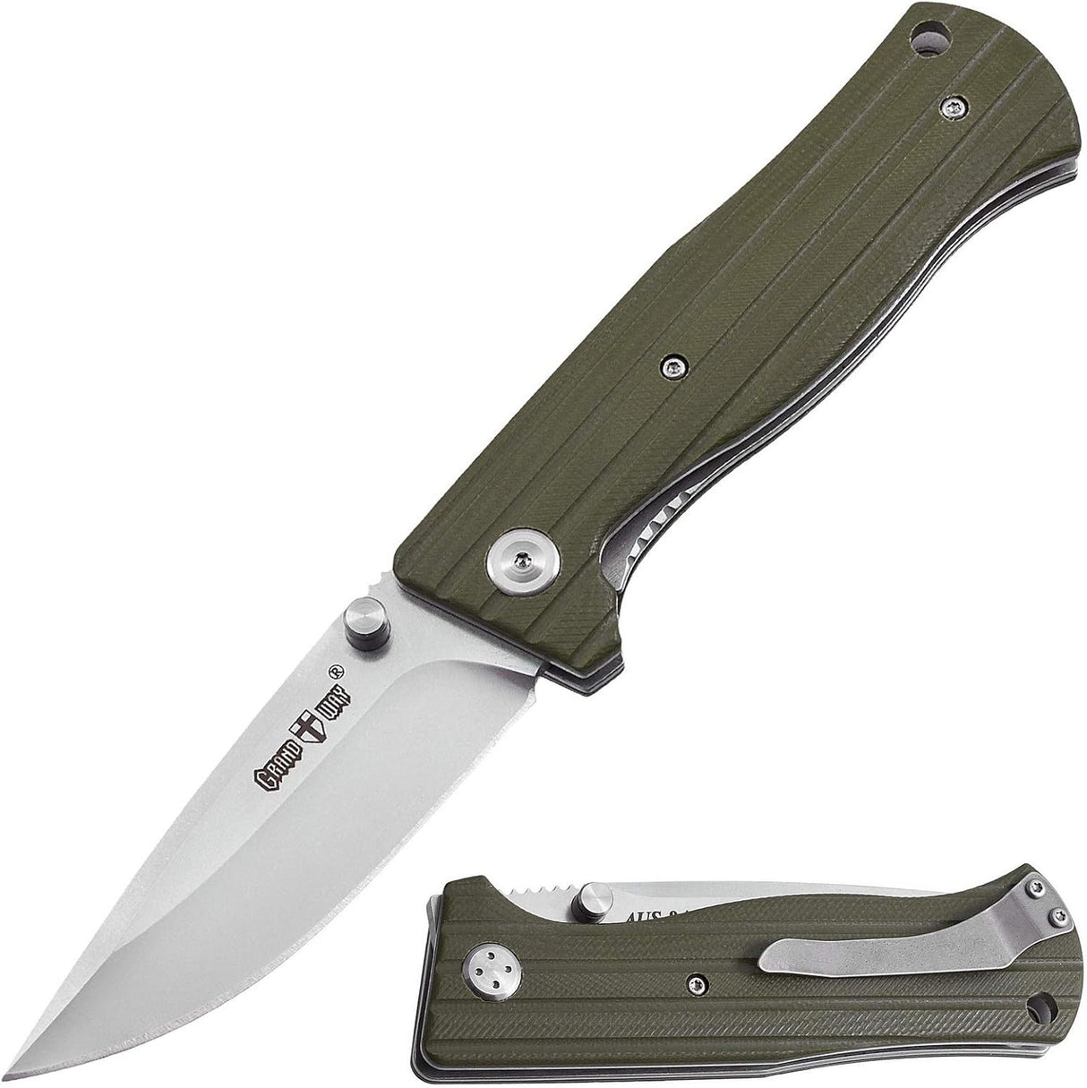 Cuchillo plegable de bolsillo para hombre tácticos