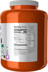 Suplemento de Proteína de Suero de NOW Foods, 24 g, BCAAs, Chocolate, 6 lb