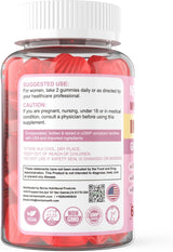 Gummies de Inositol y D-Chiro para Mujeres, 2000mg + 50mg