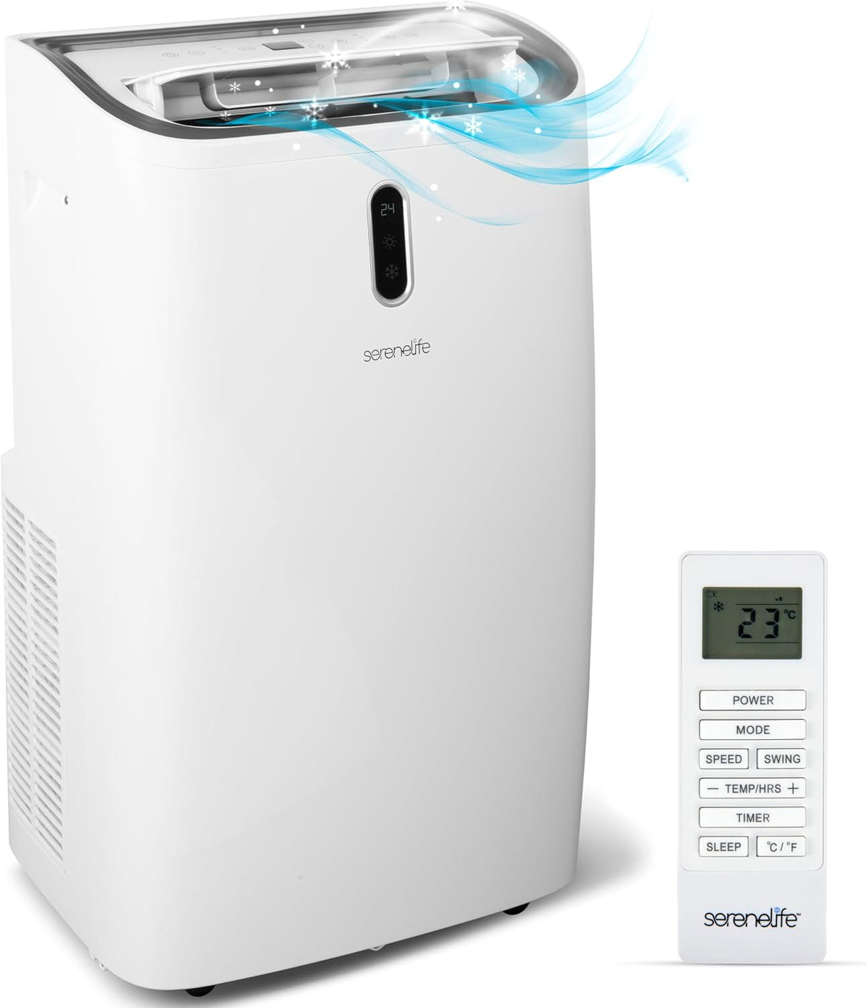 Aire acondicionado portátil SereneLife SLPAC240W 12000 BTU