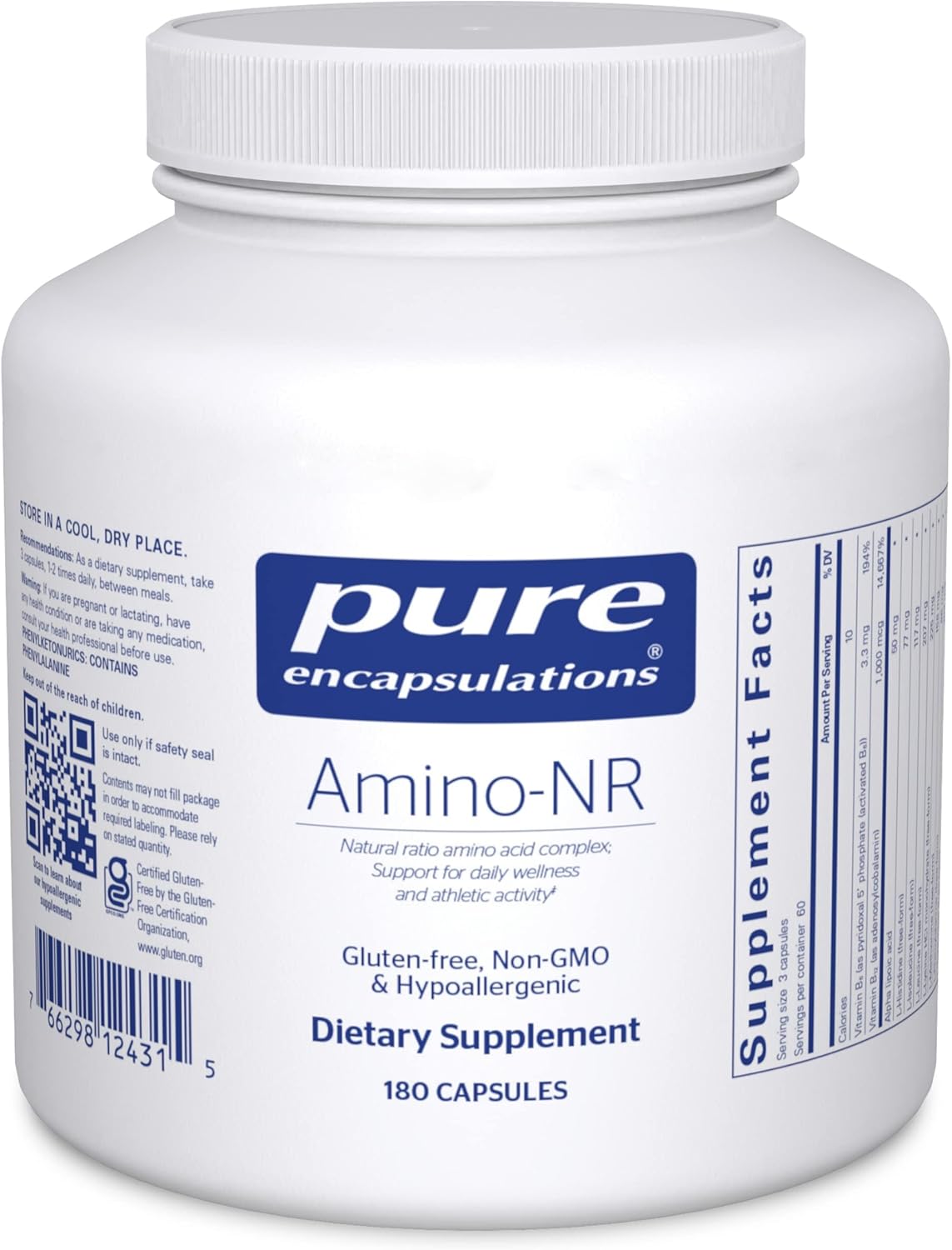 Suplemento Amino-NR Relación natural complejo de aminoácidos