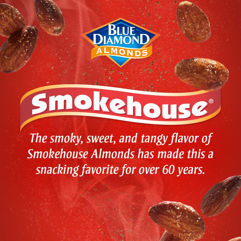 Almendras Ahumadas Blue Diamond, 40 Oz, Bolsa Resellable