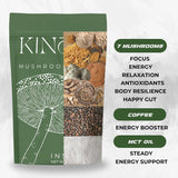 Café de Champiñones Kinoko con MCT, Energía y Enfoque