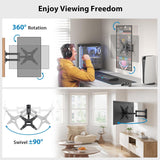 Soporte de Pared Articulado Pipishell para TV 13-42, VESA 200x200