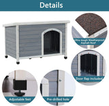 Casetas cuchas de madera para perros resistentes Petsfit