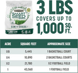 Mezcla de Césped Sol y Sombra Pennington 3 lb - Semilla Inteligente