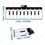 M SANMERSEN Alfombra Piano Musical para Niños con Sonidos