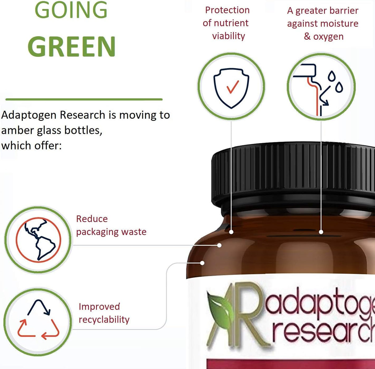 Suplemento adaptogen Research Gaba masticable  200 mg 60 un