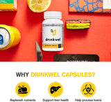 Suplemento Multivitamínico Drinkwel - 30 Cápsulas Acción Detox