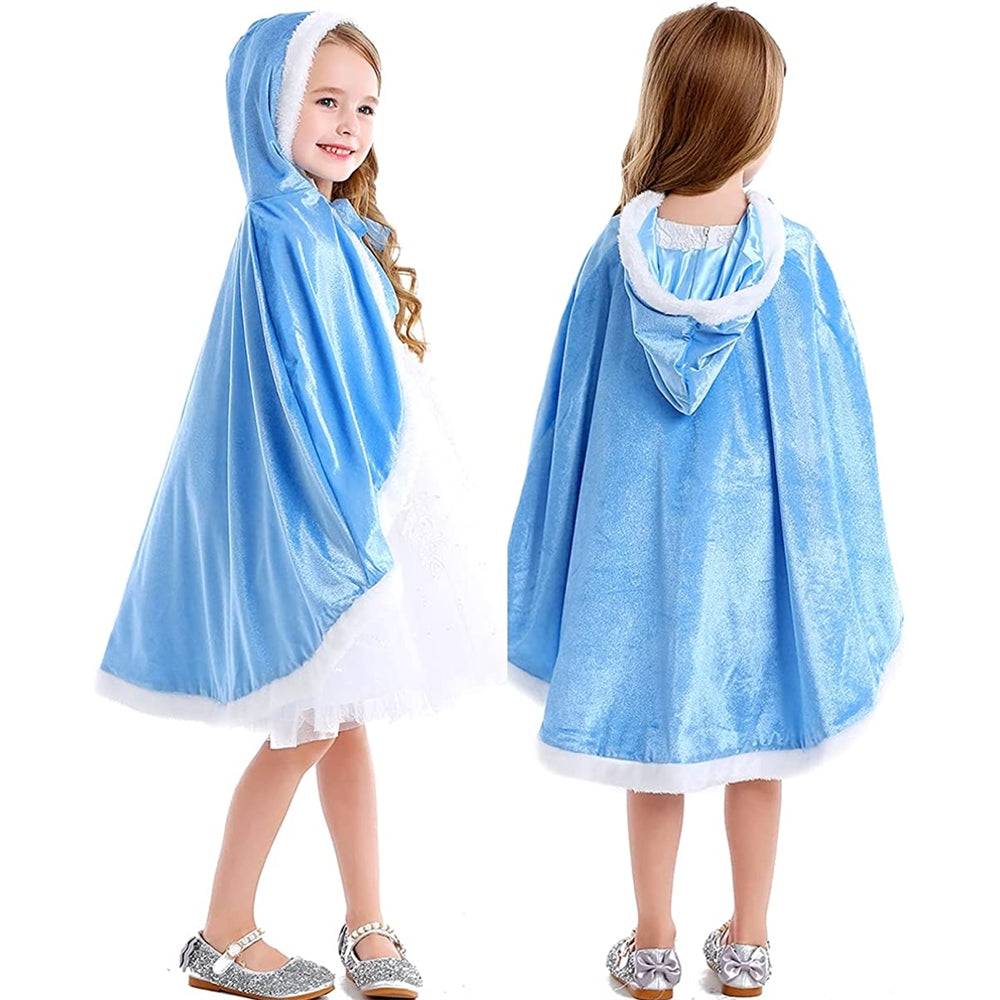 Capa de princesa para completar disfraz Tamaño:  4-5 años