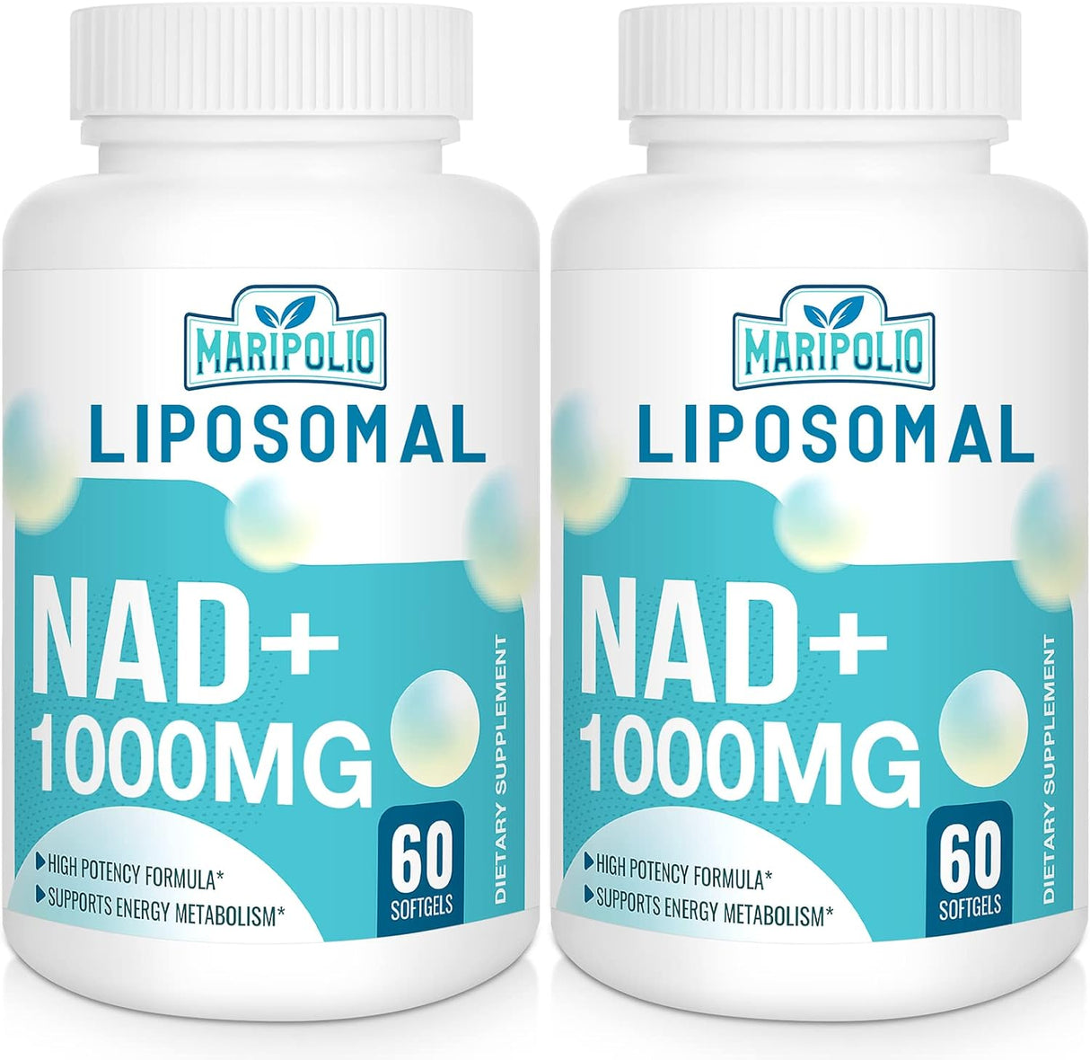 Suplemento liposomal NAD+ 1000 mg   Pontecy NAD más alto 60u