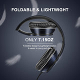 Auriculares LORELEI X6 con micrófono, ligeros y plegables