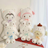 Muñeco de peluche Kawaii, suave y tierno, modelo Oso 8in