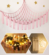 Hamaca para Peluches - Organizador Colgante - Con Luz LED