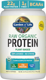 Suplemento Polvo de proteína vegana orgánico con vitaminas