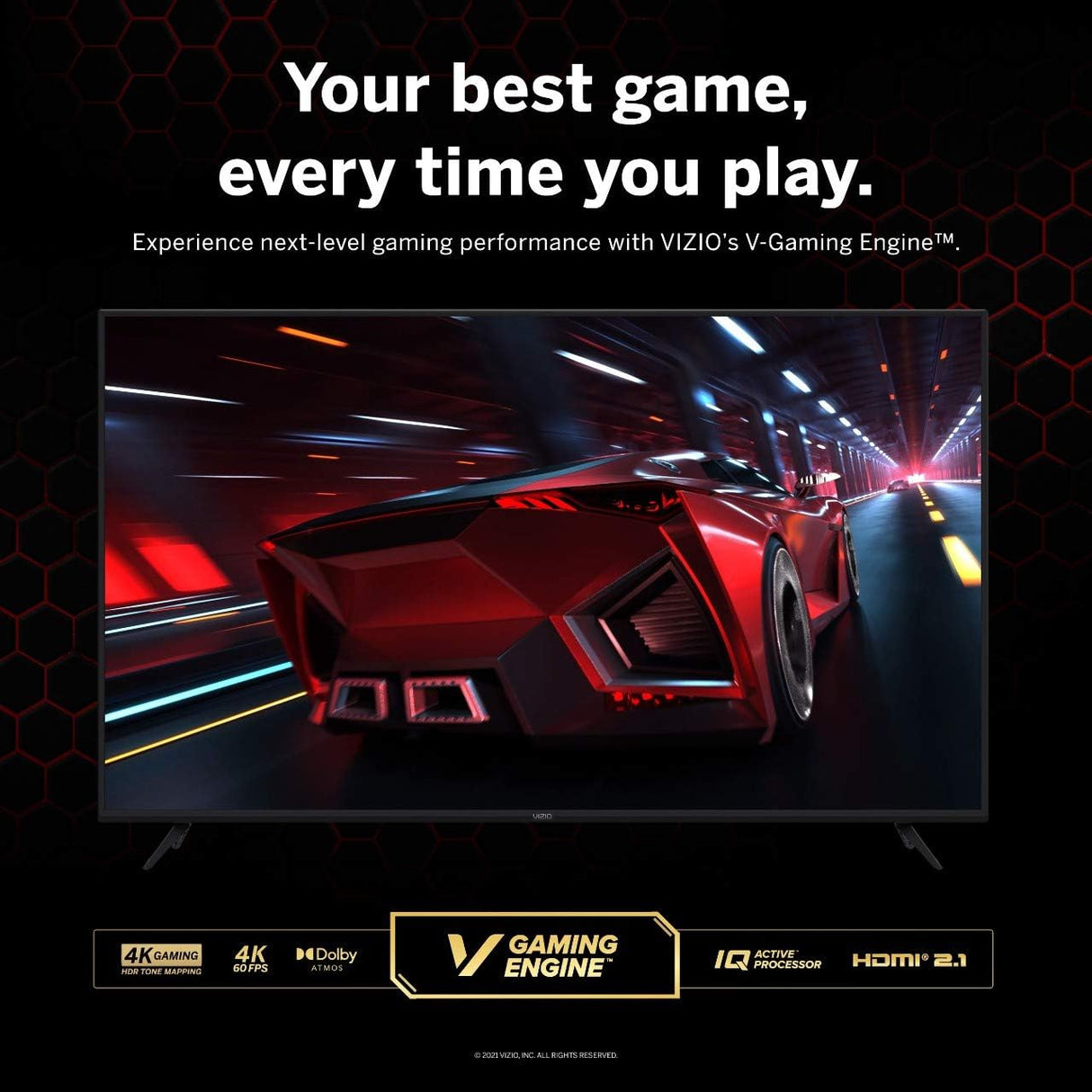 Televisor 4K Smart VIZIO de 43, HDR, AirPlay, V-Series