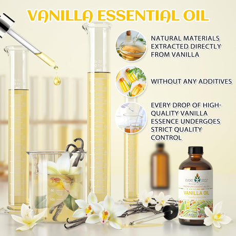 Aceite Esencial de Vainilla Puro para Difusor y Masaje
