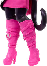 Muñeca Catty Noir Monster High, Werecat con accesorios y mascota