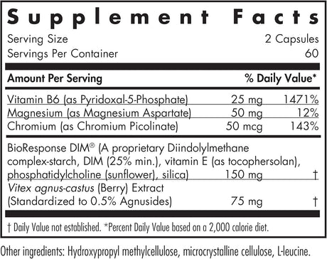 Suplemento Apoya el equilibrio hormonal saludable