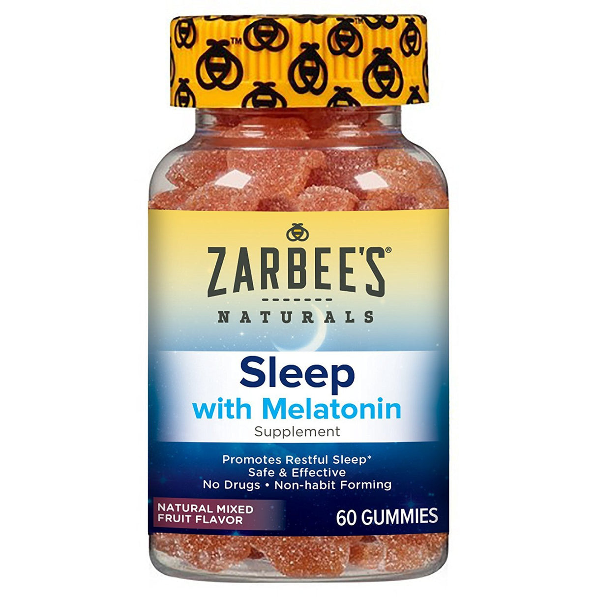 Gomitas de sueño para adultos Zarbee's Naturals con 3 mg