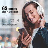 Auriculares KVIDIO Bluetooth, 65h Autonomía, Sonido HiFi