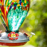 Comederos para colibríes para colgar al aire libre, comedero