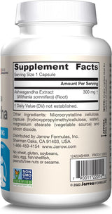 Cápsulas de Ashwagandha 300 mg, Resistencia al Estrés  120u
