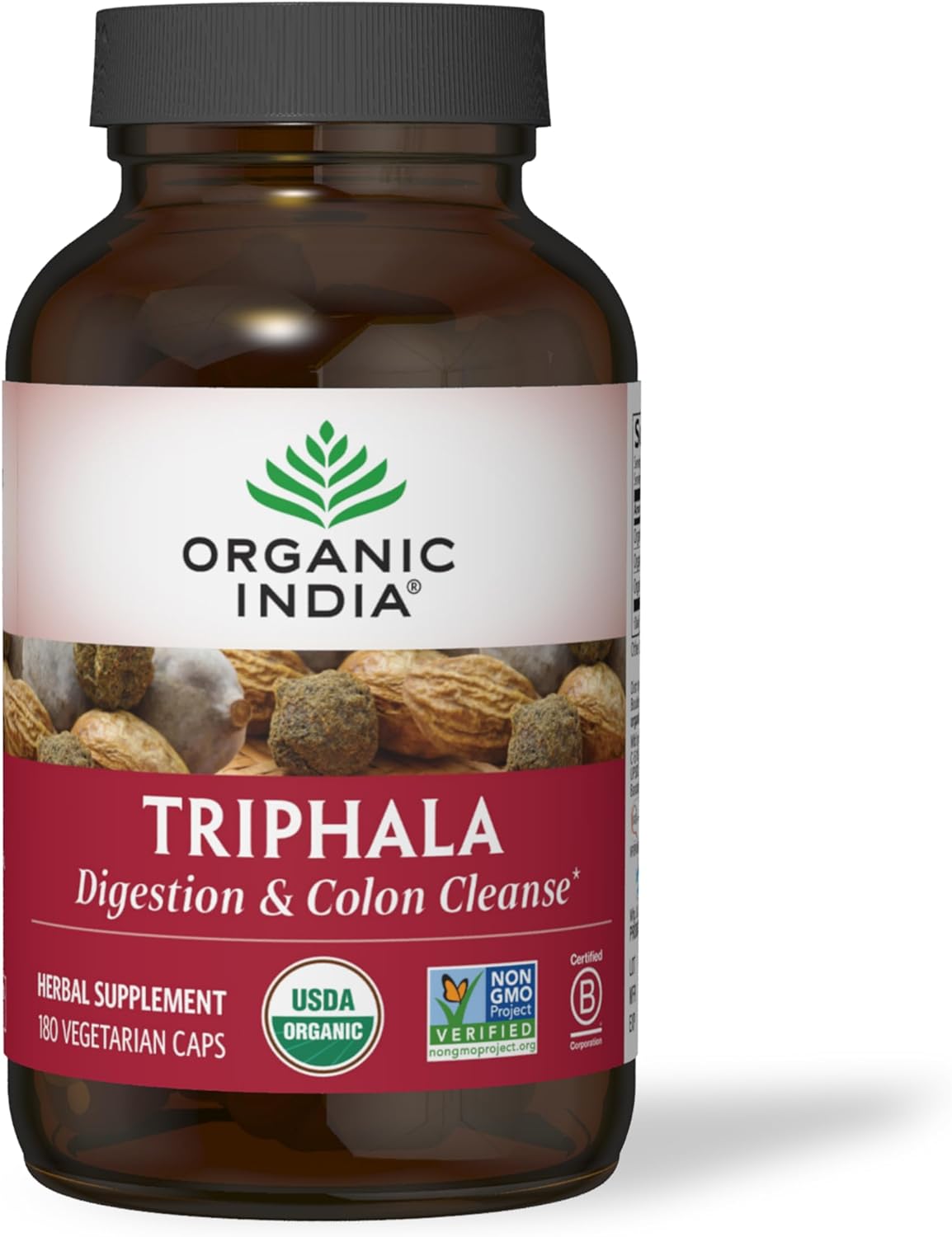 Suplemento ORGANIC INDIA Triphala  Apoyo a la digestión