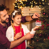 Adornos Navideños Gnome Personalizados para Familia 2024