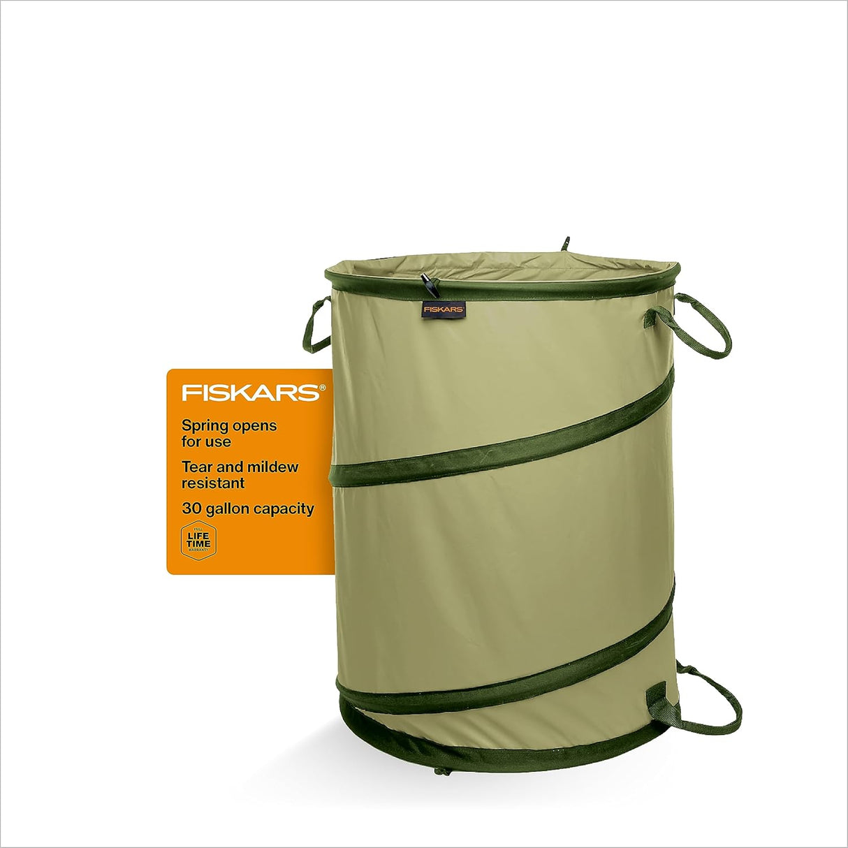 Bolsa de Jardín Fiskars 30 Galones Plegable para Desechos