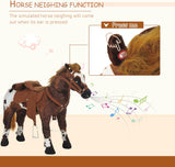 Caballo de Peluche para Niños con Sonidos de Relincho y Galope