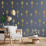 Sticker de Pared Hojas Modernas, Vinilo, Decoración Nórdica