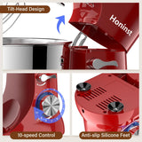 Batidora de pie 3 en 1 10 velocidades 660W 6QT, modelo 660W