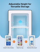 Mini Nevera AstroAI 2.0, 6 Litros, Portátil, Cooler y Calentador