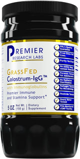 Suplemento de Colostro IgG Premier Research Labs - 5 oz
