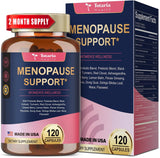 Suplemento menopausia 40-en-1, equilibrio hormonal, 120 cápsulas