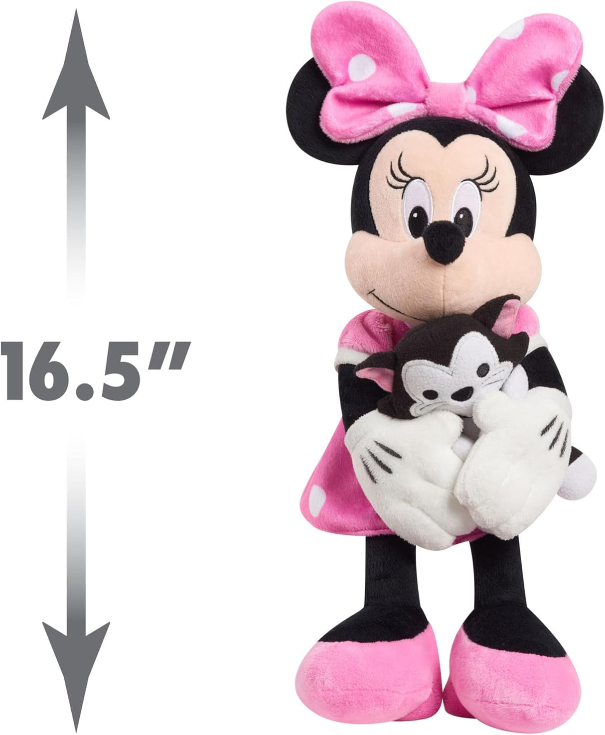 Minnie Mouse y Figaro Peluche, Disney Classic, Just Play