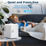 Refrigerador Compacto Antártico, 4L, Portátil, Mini Fridge